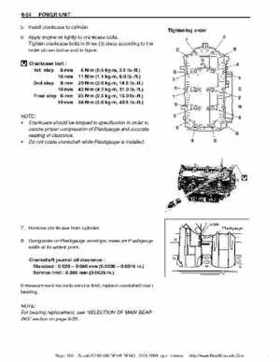 Suzuki outboards: DF90 100 DF115 DF140 from 2001 to 2009 repair manual, Page 199