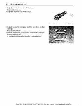 Suzuki outboards: DF90 100 DF115 DF140 from 2001 to 2009 repair manual, Page 238