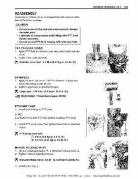 Suzuki outboards: DF90 100 DF115 DF140 from 2001 to 2009 repair manual, Page 239