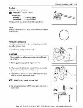 Suzuki outboards: DF90 100 DF115 DF140 from 2001 to 2009 repair manual, Page 243