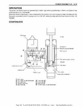 Suzuki outboards: DF90 100 DF115 DF140 from 2001 to 2009 repair manual, Page 249