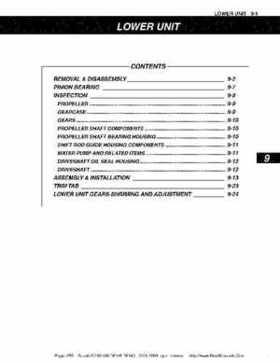 Suzuki outboards: DF90 100 DF115 DF140 from 2001 to 2009 repair manual, Page 255