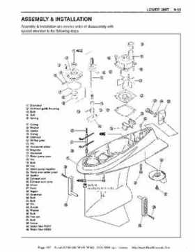 Suzuki outboards: DF90 100 DF115 DF140 from 2001 to 2009 repair manual, Page 267