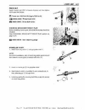 Suzuki outboards: DF90 100 DF115 DF140 from 2001 to 2009 repair manual, Page 271