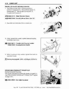 Suzuki outboards: DF90 100 DF115 DF140 from 2001 to 2009 repair manual, Page 272