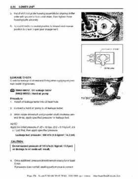 Suzuki outboards: DF90 100 DF115 DF140 from 2001 to 2009 repair manual, Page 274
