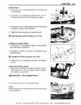Suzuki outboards: DF90 100 DF115 DF140 from 2001 to 2009 repair manual, Page 275