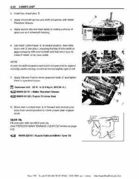 Suzuki outboards: DF90 100 DF115 DF140 from 2001 to 2009 repair manual, Page 276