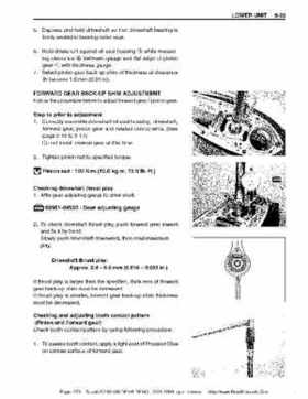 Suzuki outboards: DF90 100 DF115 DF140 from 2001 to 2009 repair manual, Page 279
