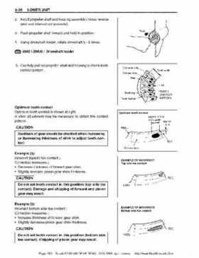 Suzuki outboards: DF90 100 DF115 DF140 from 2001 to 2009 repair manual, Page 280