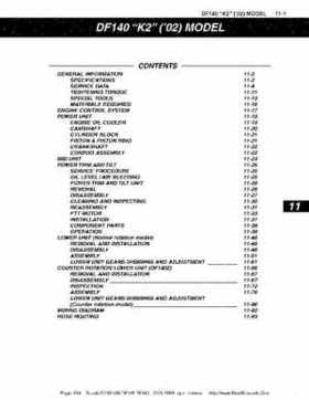 Suzuki outboards: DF90 100 DF115 DF140 from 2001 to 2009 repair manual, Page 294