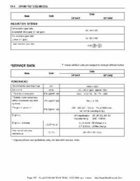 Suzuki outboards: DF90 100 DF115 DF140 from 2001 to 2009 repair manual, Page 297