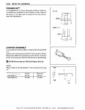 Suzuki outboards: DF90 100 DF115 DF140 from 2001 to 2009 repair manual, Page 315