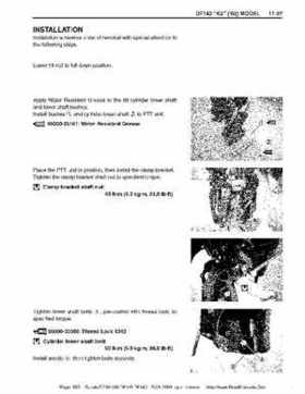 Suzuki outboards: DF90 100 DF115 DF140 from 2001 to 2009 repair manual, Page 330