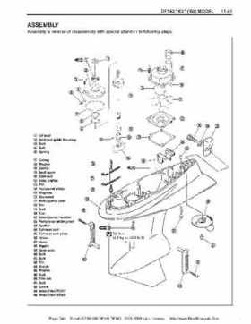 Suzuki outboards: DF90 100 DF115 DF140 from 2001 to 2009 repair manual, Page 344