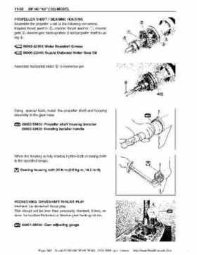 Suzuki outboards: DF90 100 DF115 DF140 from 2001 to 2009 repair manual, Page 349