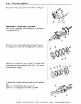 Suzuki outboards: DF90 100 DF115 DF140 from 2001 to 2009 repair manual, Page 363