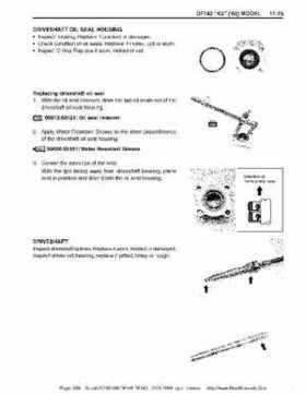 Suzuki outboards: DF90 100 DF115 DF140 from 2001 to 2009 repair manual, Page 368