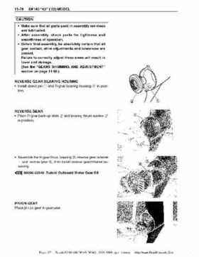 Suzuki outboards: DF90 100 DF115 DF140 from 2001 to 2009 repair manual, Page 371