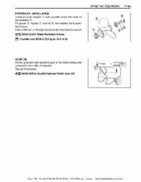 Suzuki outboards: DF90 100 DF115 DF140 from 2001 to 2009 repair manual, Page 378