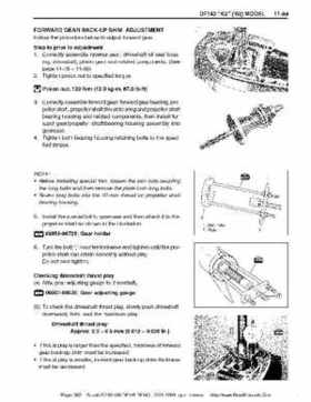 Suzuki outboards: DF90 100 DF115 DF140 from 2001 to 2009 repair manual, Page 382