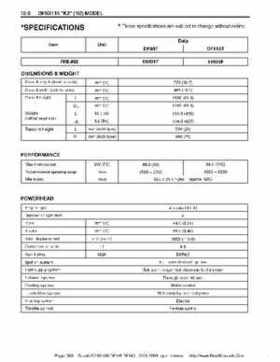 Suzuki outboards: DF90 100 DF115 DF140 from 2001 to 2009 repair manual, Page 388