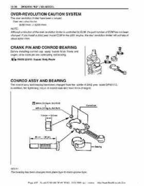 Suzuki outboards: DF90 100 DF115 DF140 from 2001 to 2009 repair manual, Page 402