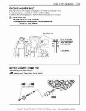 Suzuki outboards: DF90 100 DF115 DF140 from 2001 to 2009 repair manual, Page 405