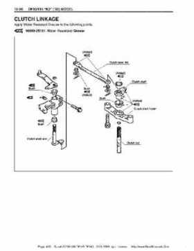 Suzuki outboards: DF90 100 DF115 DF140 from 2001 to 2009 repair manual, Page 406