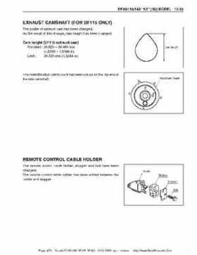 Suzuki outboards: DF90 100 DF115 DF140 from 2001 to 2009 repair manual, Page 429