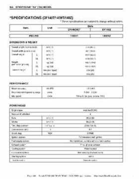Suzuki outboards: DF90 100 DF115 DF140 from 2001 to 2009 repair manual, Page 441