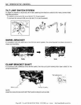Suzuki outboards: DF90 100 DF115 DF140 from 2001 to 2009 repair manual, Page 459