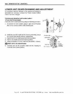 Suzuki outboards: DF90 100 DF115 DF140 from 2001 to 2009 repair manual, Page 461