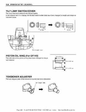 Suzuki outboards: DF90 100 DF115 DF140 from 2001 to 2009 repair manual, Page 486