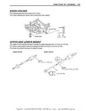 Suzuki outboards: DF90 100 DF115 DF140 from 2001 to 2009 repair manual, Page 487