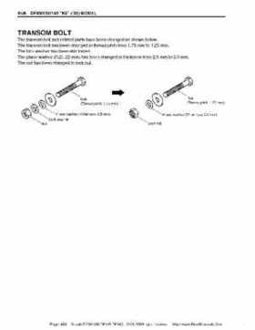 Suzuki outboards: DF90 100 DF115 DF140 from 2001 to 2009 repair manual, Page 488