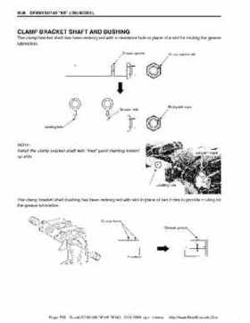 Suzuki outboards: DF90 100 DF115 DF140 from 2001 to 2009 repair manual, Page 518