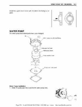 Suzuki outboards: DF90 100 DF115 DF140 from 2001 to 2009 repair manual, Page 523