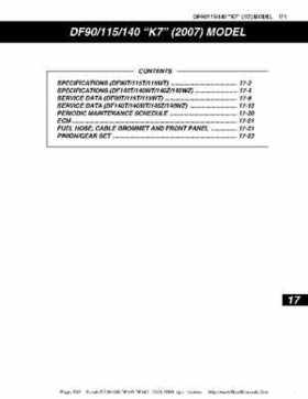 Suzuki outboards: DF90 100 DF115 DF140 from 2001 to 2009 repair manual, Page 532