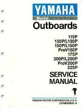 Yamaha 115-225 HP Outboards Service Manual, Page 1