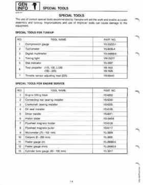 Yamaha 115-225 HP Outboards Service Manual, Page 10