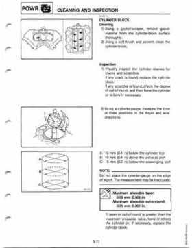 Yamaha 115-225 HP Outboards Service Manual, Page 99