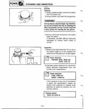 Yamaha 115-225 HP Outboards Service Manual, Page 100