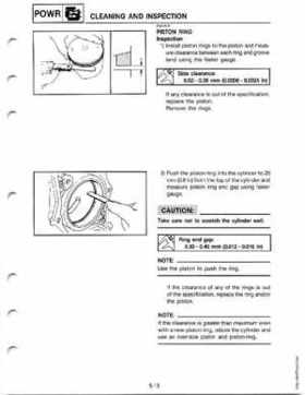 Yamaha 115-225 HP Outboards Service Manual, Page 109
