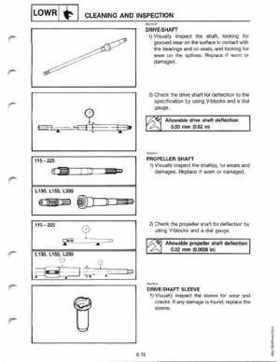 Yamaha 115-225 HP Outboards Service Manual, Page 143