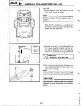 Yamaha 115-225 HP Outboards Service Manual, Page 148