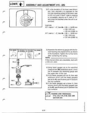 Yamaha 115-225 HP Outboards Service Manual, Page 151