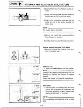 Yamaha 115-225 HP Outboards Service Manual, Page 158