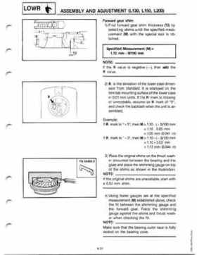 Yamaha 115-225 HP Outboards Service Manual, Page 165
