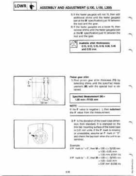 Yamaha 115-225 HP Outboards Service Manual, Page 166